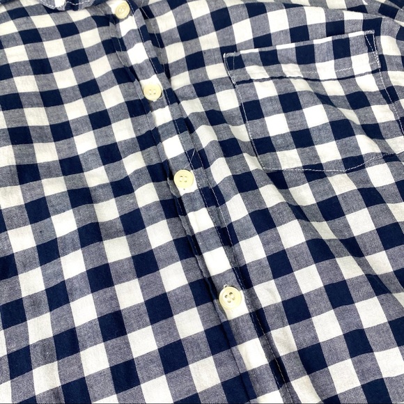J. Crew Gingham Plaid The Perfect Shirt Button Down EUC - Picture 7 of 12